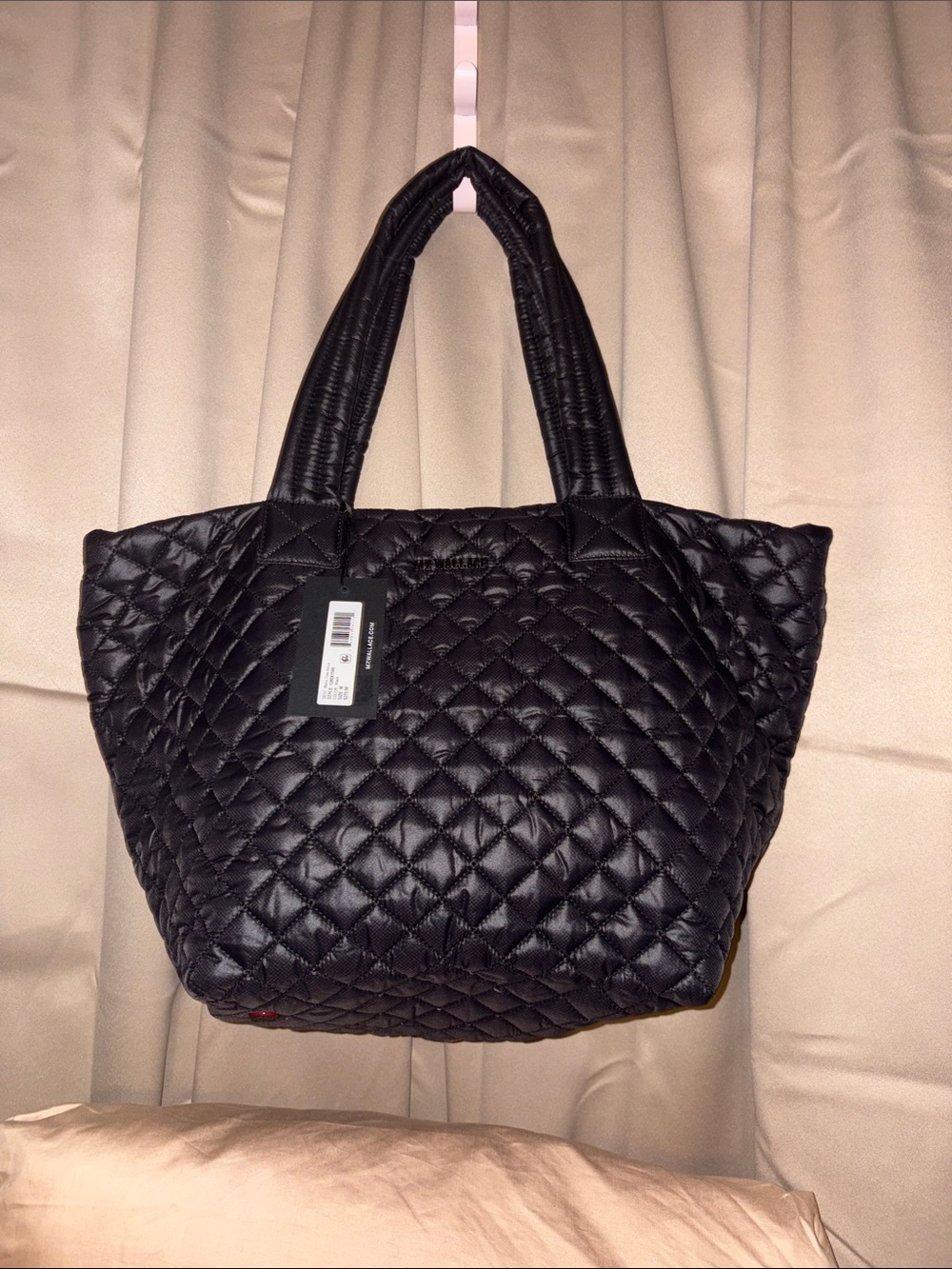 MZ Wallace Black Medium Metro Tote Deluxe NWT